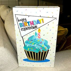 Martha Stewart Birthday Countdown Calendar Box
